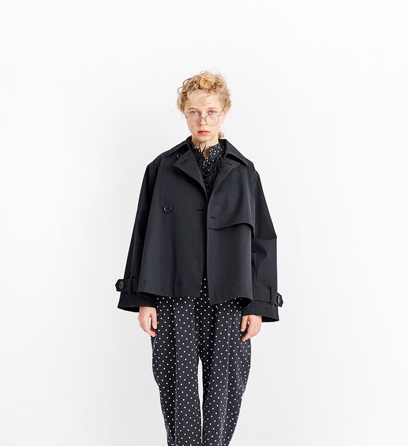 Ruimeme　ショートトレンチ 超美品 Ruimeme ショートトレンチ 超美品 オーバーサイズ ショートトレンチ