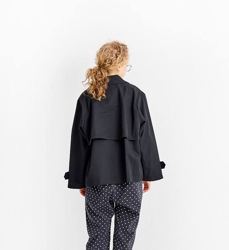 VC-2768<br>ショートトレンチコート - COLLECTION - Veritecoeur