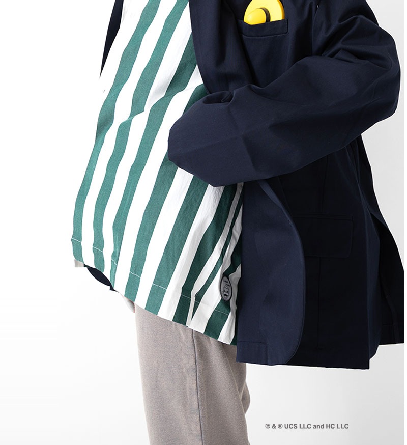 《Curious George × Veritecoeur》<br>GC-005<br>オープンカラーシャツ