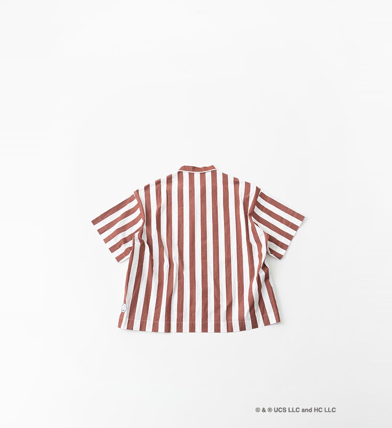 《Curious George × Veritecoeur》<br>GC-005<br>オープンカラーシャツ