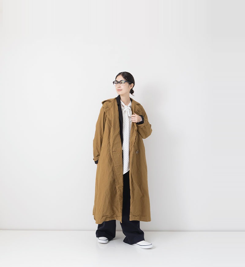 Veritecoeur online 限定※<br>NT-112<br>ダブルボタンフードコート