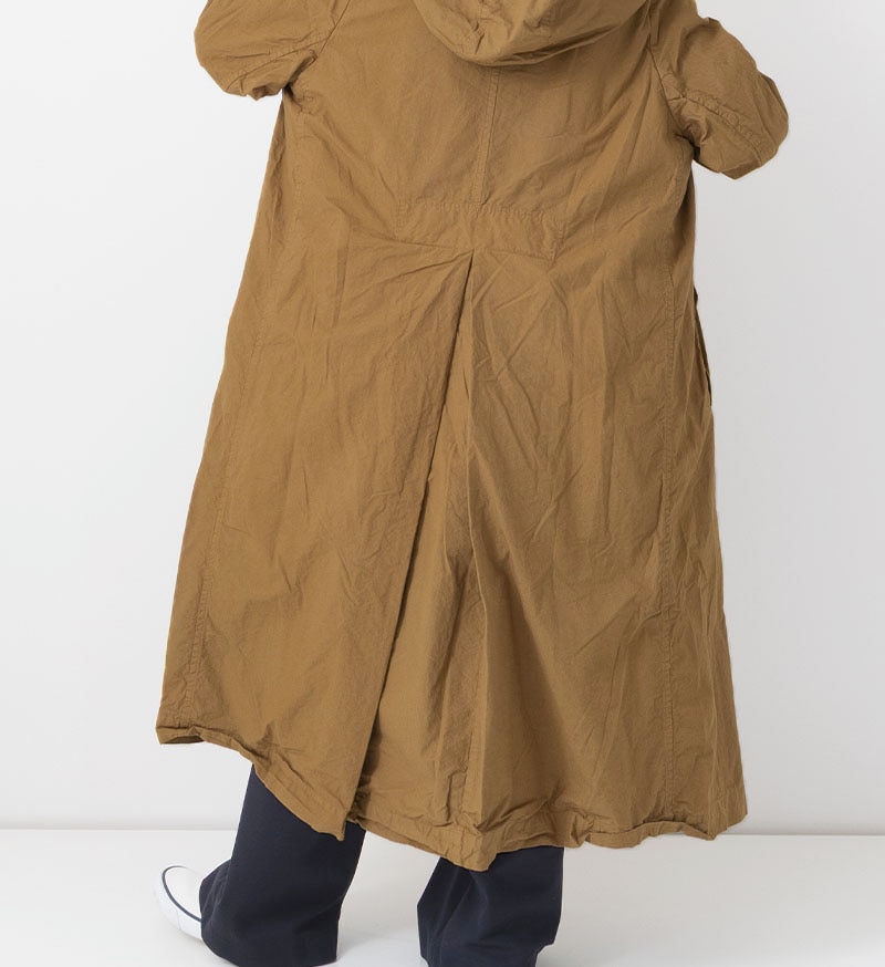 専用✨希少　トクコ・プルミエヴォル大胆プリント　フード　コート 28k29《美品》 TOKUKO 1er VOL トクコプルミエヴォル プリーツ切替