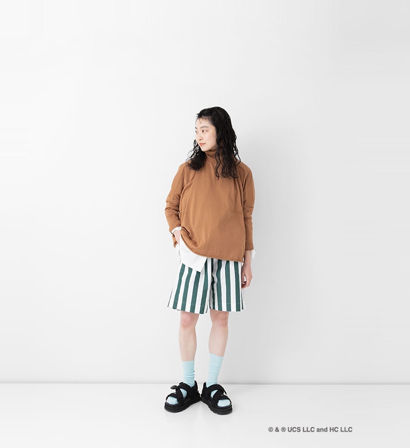 Curious George × Veritecoeur》<br>GC-006<br>ショートパンツ Curious George × Veritecoeur》<br>GC-006<br>ショートパンツ
