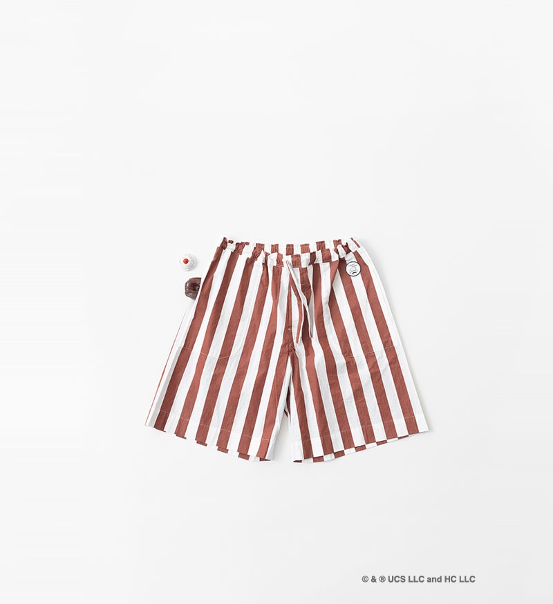 《Curious George × Veritecoeur》<br>GC-006<br>ショートパンツ