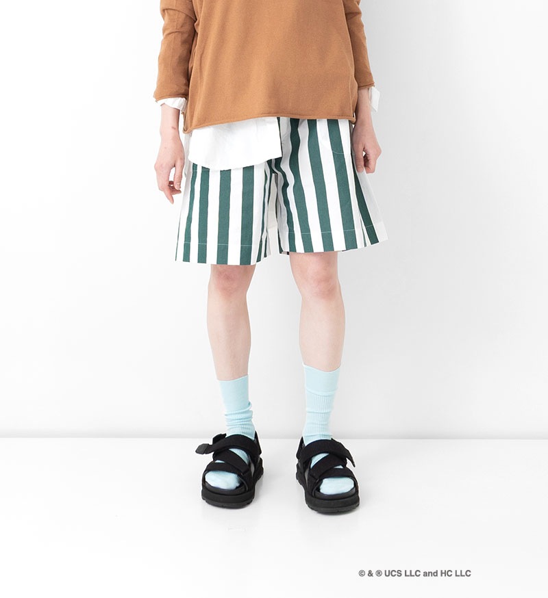 《Curious George × Veritecoeur》<br>GC-006<br>ショートパンツ