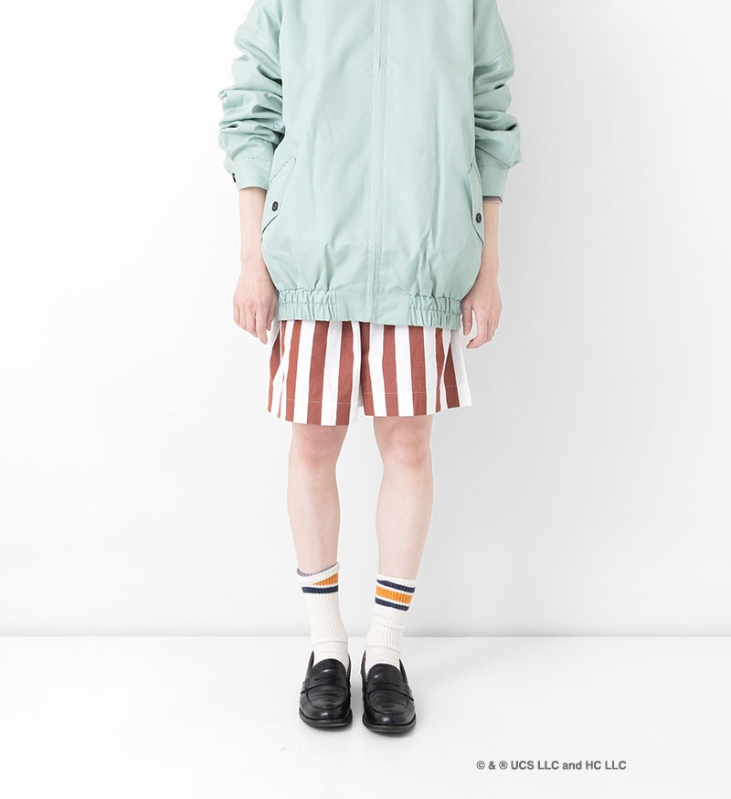 《Curious George × Veritecoeur》<br>GC-006<br>ショートパンツ
