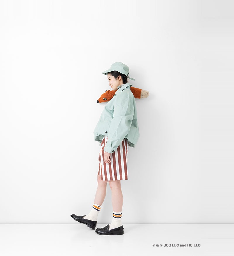 《Curious George × Veritecoeur》<br>GC-006<br>ショートパンツ