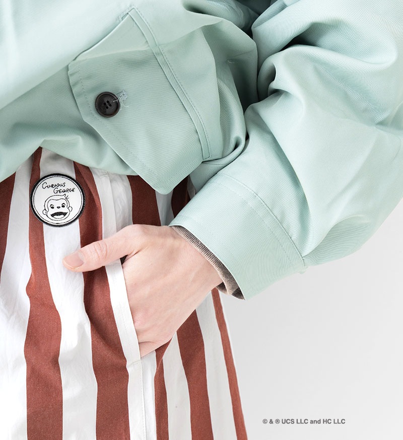 《Curious George × Veritecoeur》<br>GC-006<br>ショートパンツ