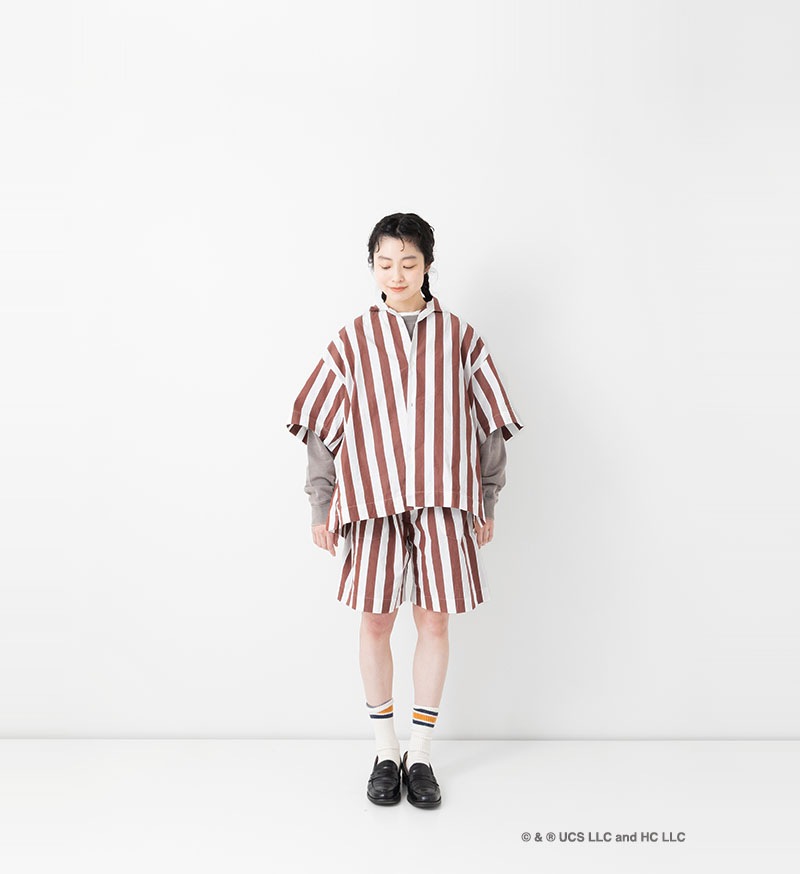 Curious George × Veritecoeur》<br>GC-006<br>ショートパンツ Curious George × Veritecoeur》<br>GC-006<br>ショートパンツ