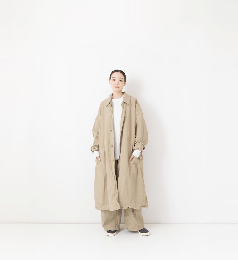 Veritecoeur コットンシルクコート ST-201 コットンシルクコート - BASIC - Veritecoeur(ヴェリテ