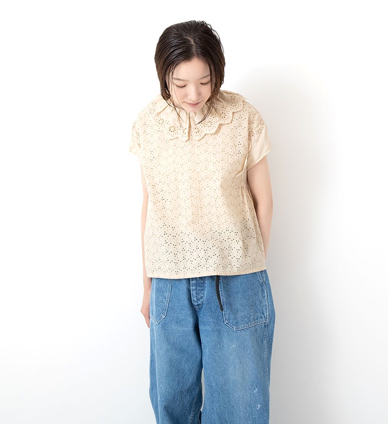 LTD-058 レースカラーノースリーブ