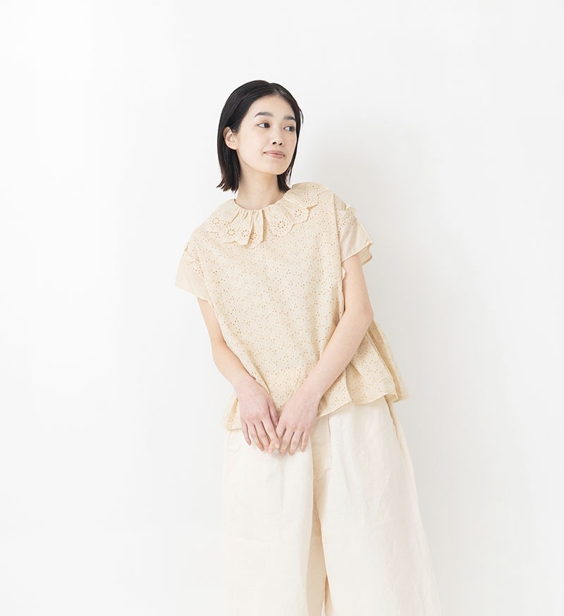 LTD-058 レースカラーノースリーブ
