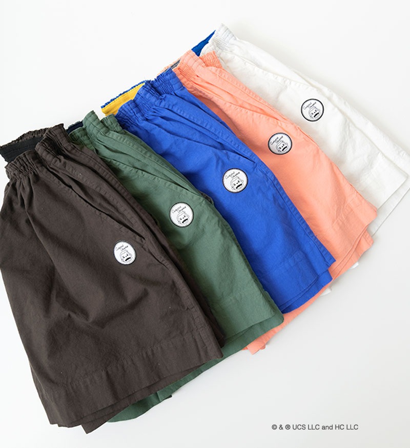 《Curious George × Veritecoeur》GC-010<br>シャーリングショーツ