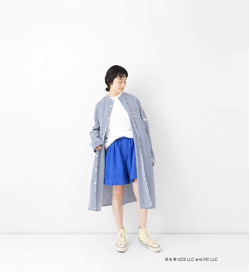 《Curious George × Veritecoeur》GC-010<br>シャーリングショーツ