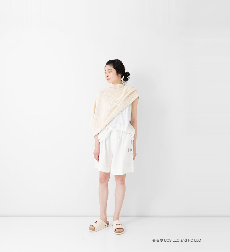 《Curious George × Veritecoeur》GC-010<br>シャーリングショーツ