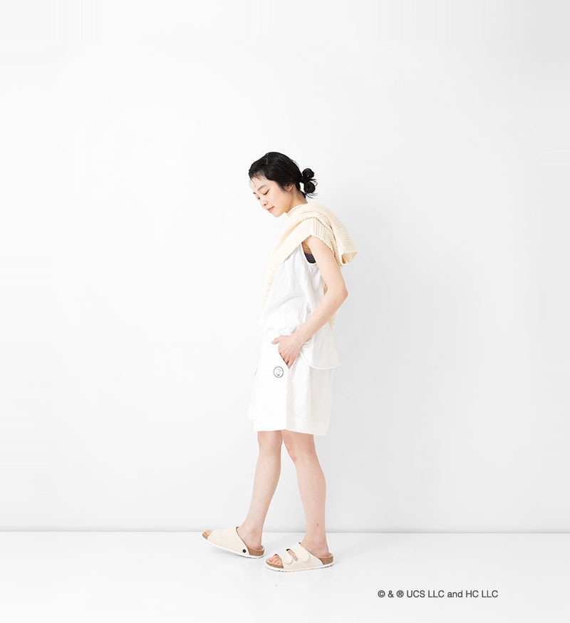 《Curious George × Veritecoeur》GC-010<br>シャーリングショーツ