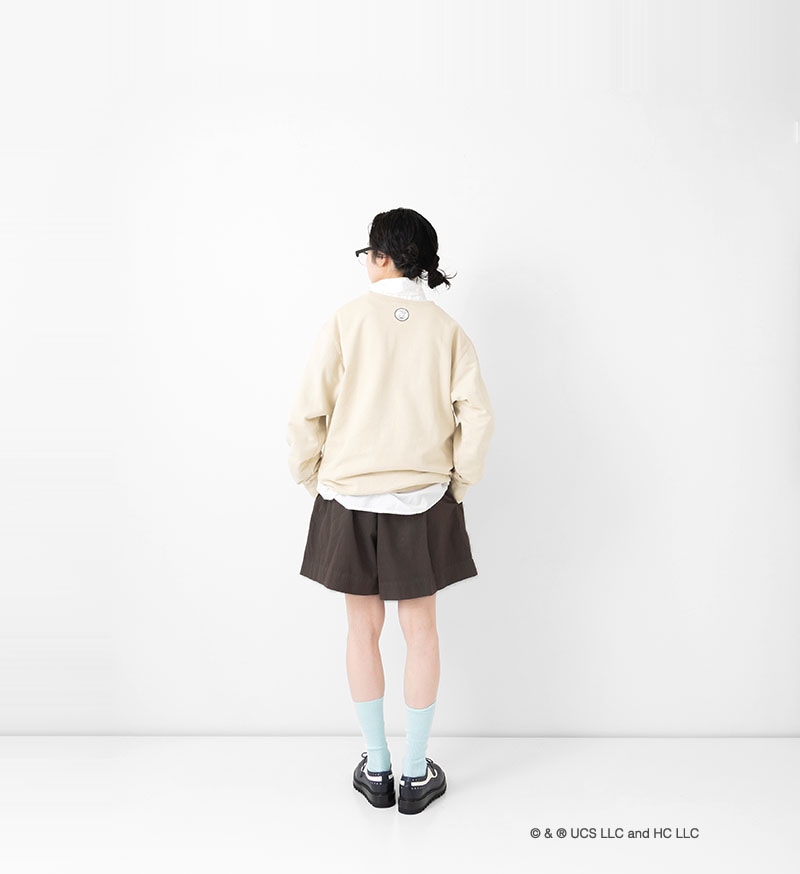 《Curious George × Veritecoeur》GC-010<br>シャーリングショーツ