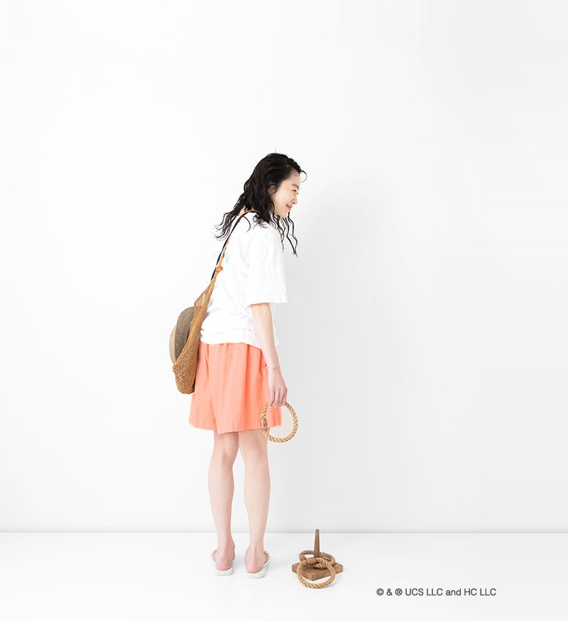 《Curious George × Veritecoeur》GC-010<br>シャーリングショーツ