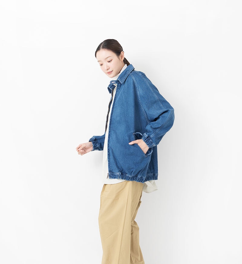 VC-2772U<br>ユニセックスデニムブルゾン