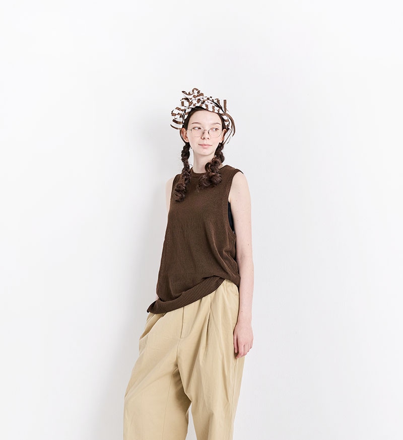 VCK-307<br>テンセルノースリーブニット - COLLECTION - Veritecoeur