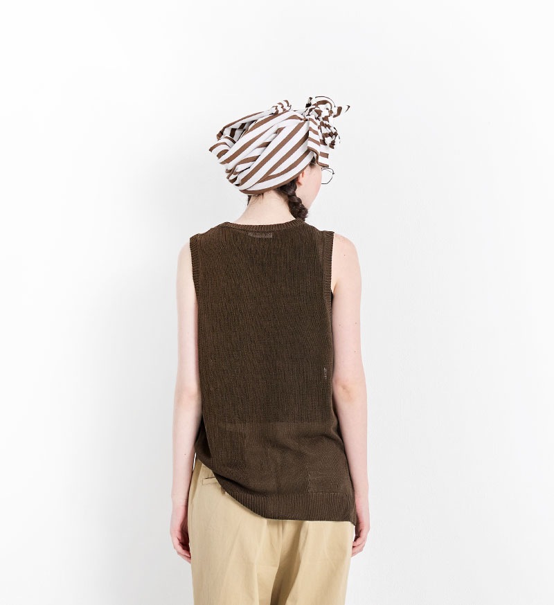 VCK-307<br>テンセルノースリーブニット - COLLECTION - Veritecoeur
