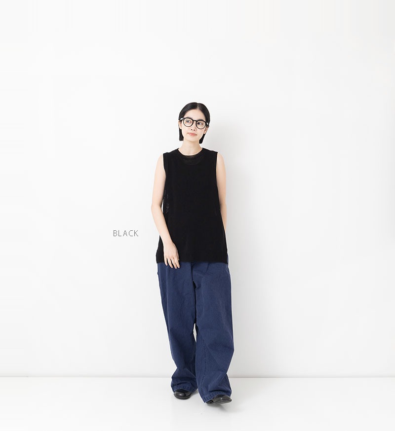 VCK-307<br>テンセルノースリーブニット - COLLECTION - Veritecoeur