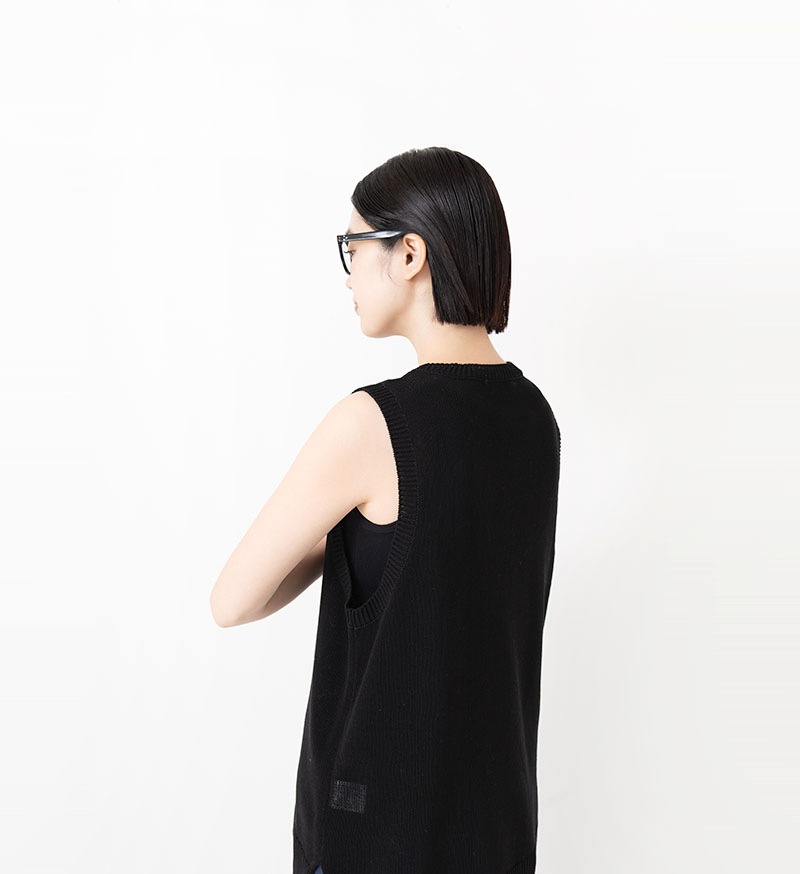 VCK-307<br>テンセルノースリーブニット - COLLECTION - Veritecoeur