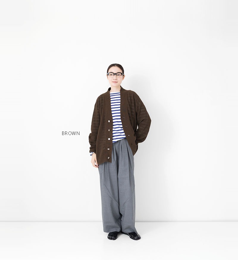 VCK-308<br>テンセルV/Nカーディガン - COLLECTION - Veritecoeur