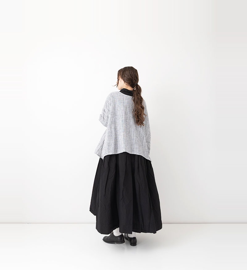 《Veritecoeur Shop & online shop 限定》<br>SP-012<br>CHECK PULLOVER