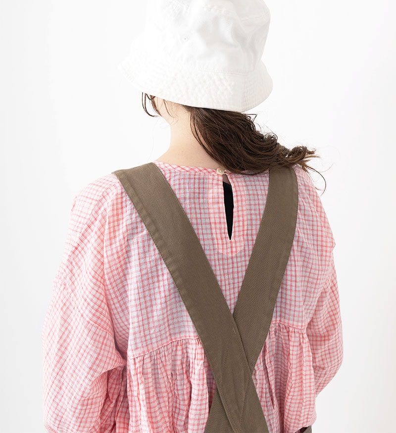 《Veritecoeur Shop & online shop 限定》<br>SP-012<br>CHECK PULLOVER