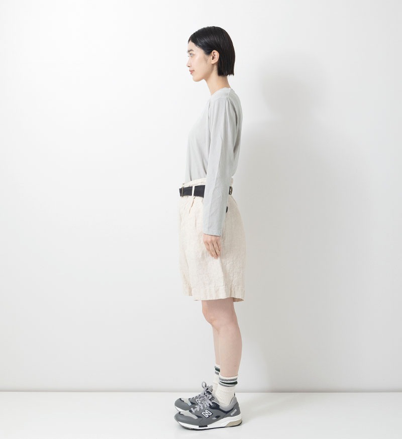 ※Veritecoeur online 限定※NT-067 強撚天竺クルーネックロングスリーブ