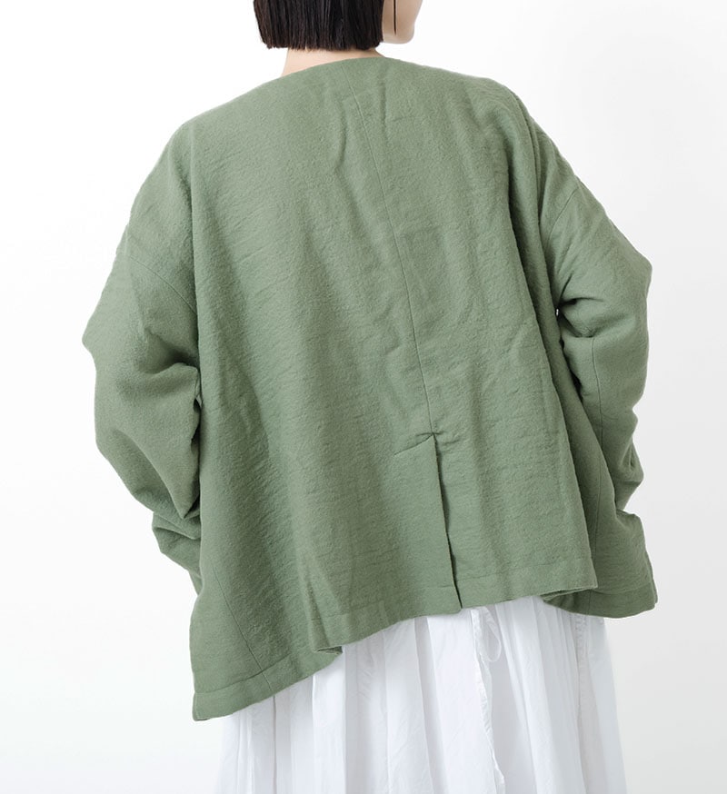 SALE】<br>VC-2565A<br>フェルテッドウールジャケット - Back Number