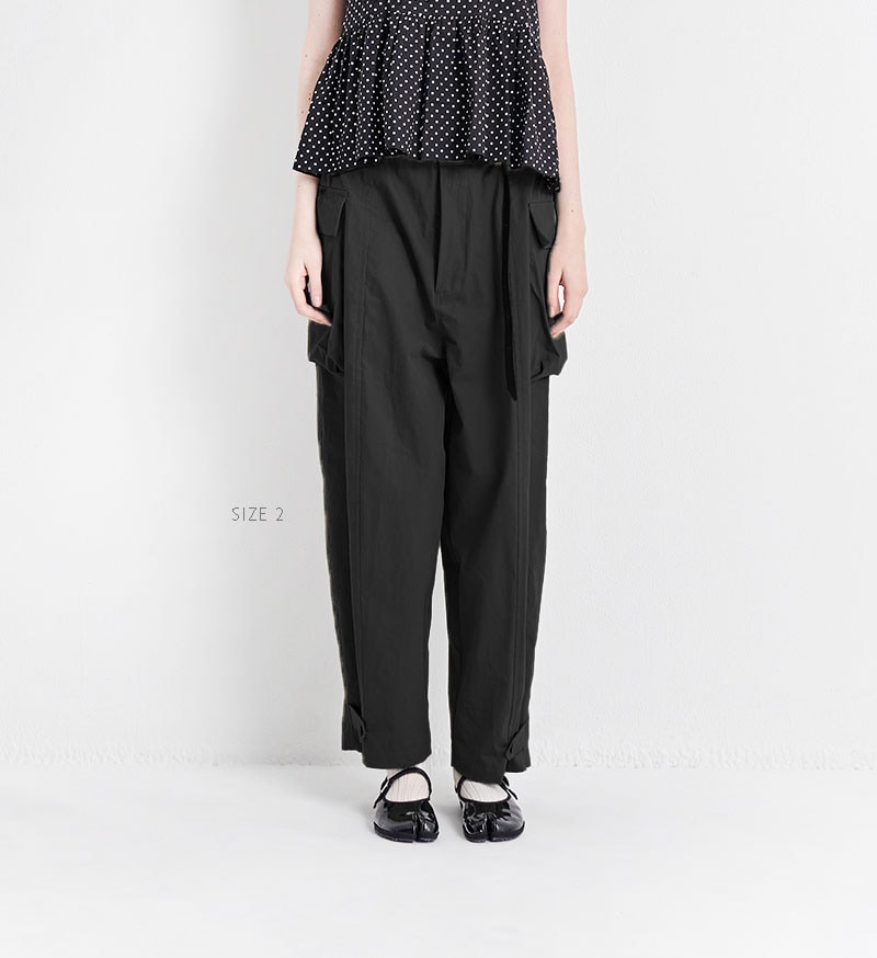 ヴェリテクール VC-2522 カーゴパンツ M ブラック VC-2824<br>ピーチスキンカーゴパンツ - COLLECTION - Veritecoeur