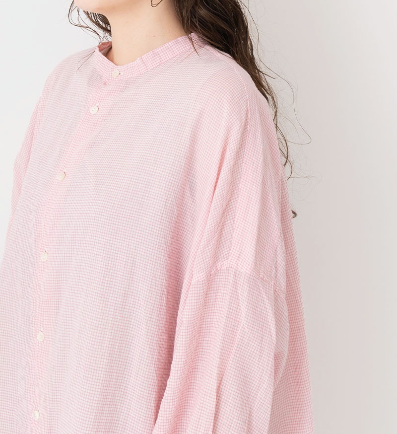 《Veritecoeur Shop & online shop 限定》<br><br>SP-013<br>CHECK SHIRT