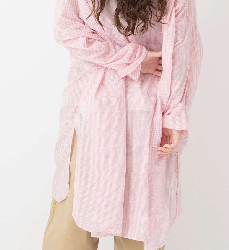 《Veritecoeur Shop & online shop 限定》<br><br>SP-013<br>CHECK SHIRT