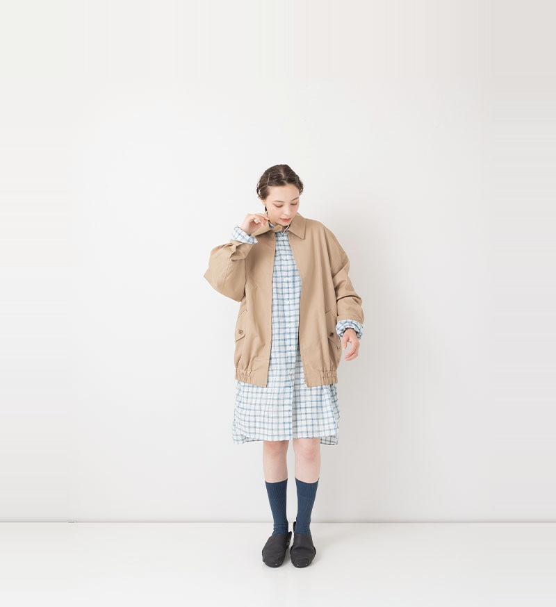 《Veritecoeur Shop & online shop 限定》<br><br>SP-013<br>CHECK SHIRT