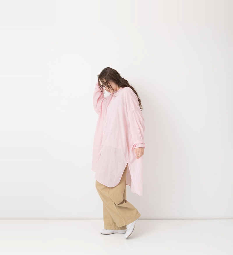 《Veritecoeur Shop & online shop 限定》<br><br>SP-013<br>CHECK SHIRT