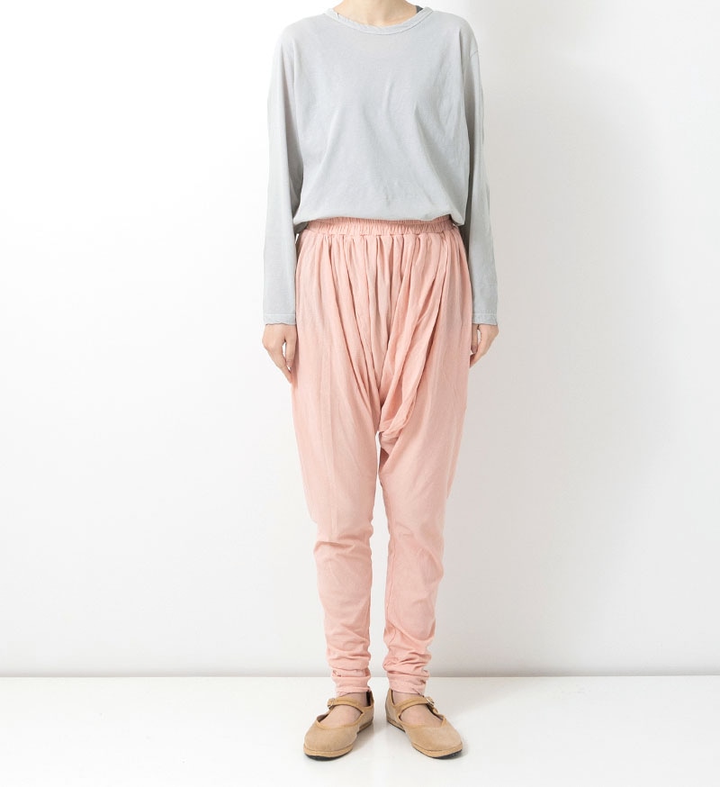 ※Veritecoeur online 限定※<br>NT-068<br> 強撚天竺サルエルパンツ