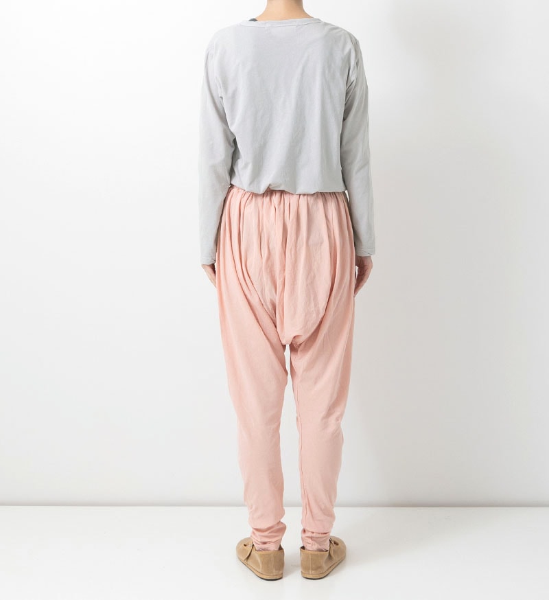 ※Veritecoeur online 限定※<br>NT-068<br> 強撚天竺サルエルパンツ