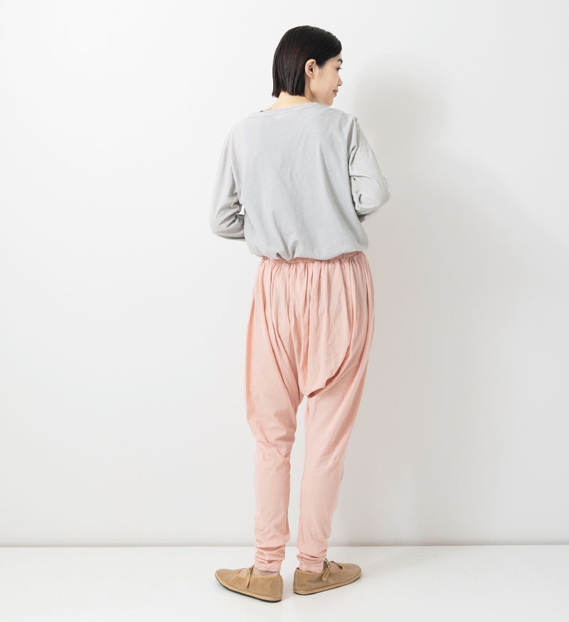 ※Veritecoeur online 限定※<br>NT-068<br> 強撚天竺サルエルパンツ