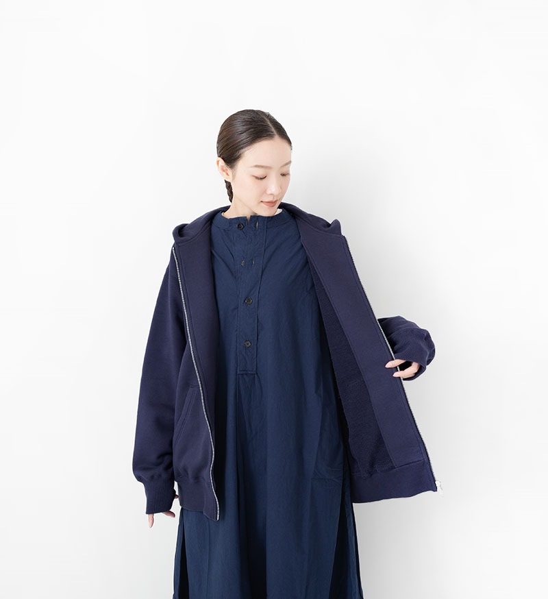 VCC-518U<br>ユニセックスジップアップフードスウェット