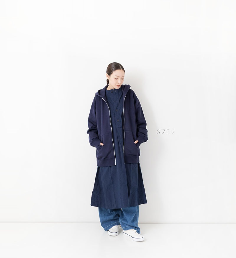 VCC-518U<br>ユニセックスジップアップフードスウェット