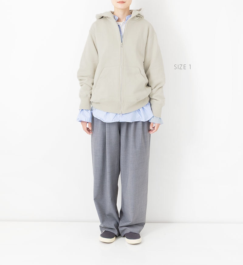 VCC-518U<br>ユニセックスジップアップフードスウェット