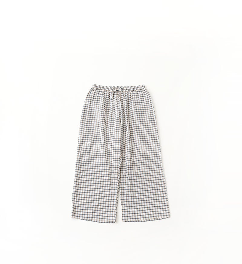 《Veritecoeur Shop & online shop 限定》<br>SP-014<br>CHECK PANTS