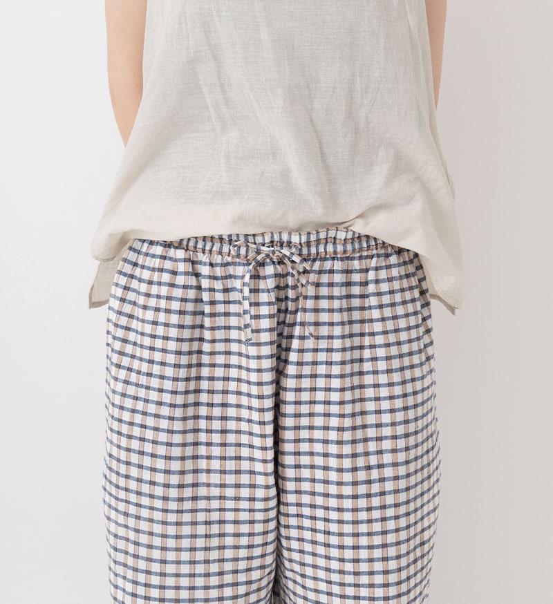 《Veritecoeur Shop & online shop 限定》<br>SP-014<br>CHECK PANTS