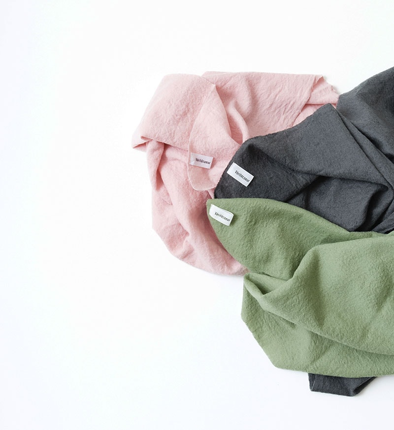 SALE】<br>VC-2566A<br>フェルテッドウールストール - Back Number