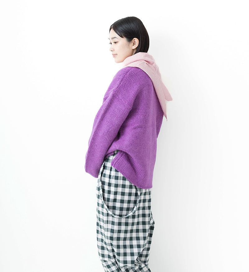 3/2限定価格【定価 58,300】WHOWHAT チベットストールコート SALE】<br>VC-2566A<br>フェルテッドウールストール - Back Number