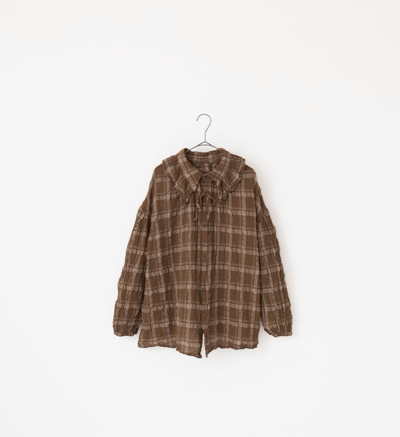 VC-2825<br>Favorite チェックブラウス