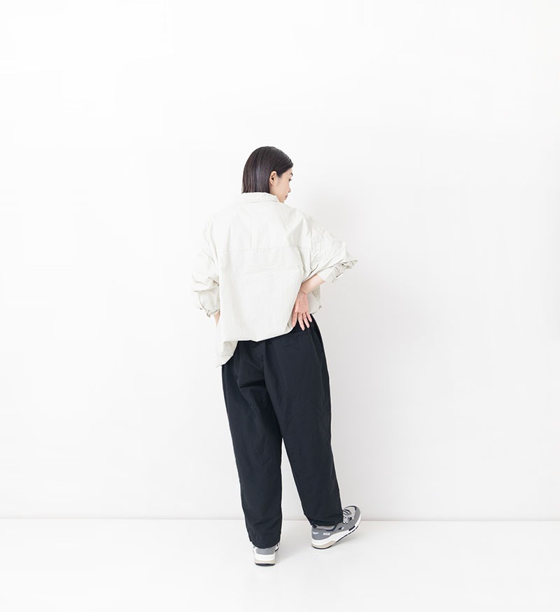 Véritécoeur ヴェリテクール　ヒッコリーパンツ Veritecoeur ヴェリテクール クレープコットンパンツ VC-2412U