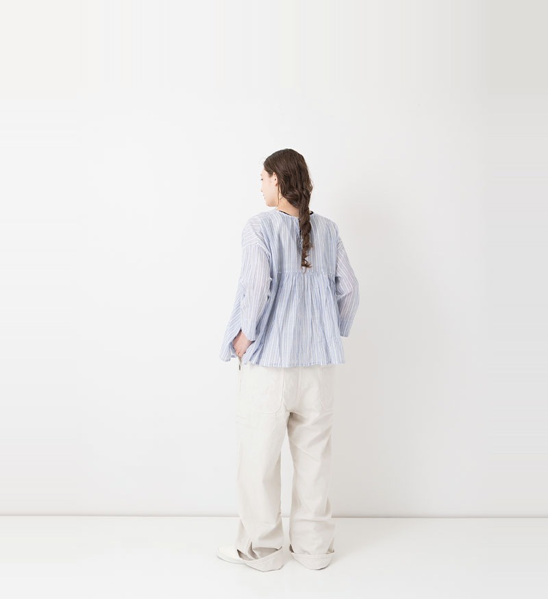 《Veritecoeur Shop & online shop 限定》<br>SP-017<br>STRIPE PULLOVER